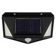 GloboStar® 71499 Αυτόνομο Ηλιακό Φωτιστικό LED SMD 10W 1000lm με Ενσωματωμένη Μπαταρία 1200mAh - Φωτοβολταϊκό Πάνελ με Αισθητήρα Ημέρας-Νύχτας και PIR Αισθητήρα Κίνησης Αδιάβροχο IP65 Ψυχρό Λευκό 6000K