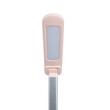 GloboStar® 76533 Επιτραπέζιο Φωτιστικό Πορτατίφ LED 3.5W 350lm -° DC 5V IP20 CCT Θερμό Λευκό 2700K - Φυσικό Λευκό 4500K - Ψυχρό Λευκό 6000K Dimmable Ροζ Πλαστικό με Γκρι Μέταλλο - Μ27 x Π14 x Υ51cm - 2 Xρόνια Εγγύηση