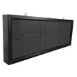GloboStar® DISPLAY 90274 Κυλιόμενη Ψηφιακή Επιγραφή P10 Μονής Όψης LED AC 220-240V Αδιάβροχο IP54 Πορτοκαλί - WiFi Control μέσω FK APP - Αισθητήρας Θερμοκρασίας & Υγρασίας - Μ104 x Π9 x Υ40cm - 2 Χρόνια Εγγύηση