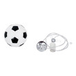 GloboStar® FOOTBALL 00643 Παιδικό Κρεμαστό Φωτιστικό Μπάλα Μονόφωτο 1 x E27 IP20 Λευκό & Μαύρο Γυαλί - Μ15 x Π15 x Y18cm GloboStar® FOOTBALL 00643 Παιδικό Κρεμαστό Φωτιστικό Μπάλα Μονόφωτο 1 x E27 IP20 Λευκό & Μαύρο Γυαλί - Μ15 x Π15 x Y18cm
