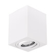 GloboStar® AKIRA 60622 Επιφανειακό Κινούμενο Τετράγωνο Φωτιστικό Σποτ Αλουμινίου με Ντουί GU10 AC 220-240V IP44 Μ8 x Π8 x Υ10cm - Λευκό GloboStar® AKIRA 60622 Επιφανειακό Κινούμενο Τετράγωνο Φωτιστικό Σποτ Αλουμινίου με Ντουί GU10 AC 220-240V IP44 Μ8 x Π8 x Υ10cm - Λευκό