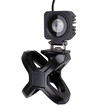 GloboStar® 85556 ΣΕΤ 2 Βάσεις Στήριξης για Μπάρες - Προβολάκια LED Rollbar JEEP BAR Holder - Brackets - 2.25" έως 3" Inches Universal