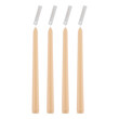 GloboStar® PINK-ORCHID 35205 ΣΕΤ 4 Αρωματικά Κεριά Κηροπηγίου Παραφίνης με Άρωμα Άγρια Ορχιδέα Σομόν Μ2 x Π2 x Υ25cm