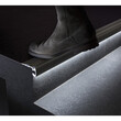 GloboStar® STAIR-PROFILE 70842-3M Προφίλ Αλουμινίου - Βάση & Ψύκτρα Ταινίας LED με Λευκό Γαλακτερό Κάλυμμα - Χρήση σε Σκαλοπάτια - Πατητό Κάλυμμα - Ασημί - 3 Μέτρα - Μ300 x Π8 x Υ3.2cm