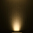 GLOBOSTAR® FLOOD-HENA 90639 Προβολέας Σποτ Wall Washer LED 36W 3240lm 30° AC 220-240V Αδιάβροχο IP65 Θερμό Λευκό 3000K - Ασημί - Μ30 x Π6 x Υ17cm - 3 Χρόνια Εγγύηση