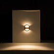 GLOBOSTAR® UNDERGROUND-RENA 90662 Χωνευτό Αρχιτεκτονικό Φωτιστικό Διαδρόμου/Σκαλοπατιού LED 1W 110lm 30° DC 24V Αδιάβροχο IP68 Θερμό Λευκό 2700K Dimmable - Ανοξείδωτο Ατσάλι 304 - Φ5 x Υ9cm / Q4.2cm - 3 Χρόνια Εγγύηση