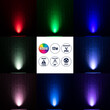 GLOBOSTAR® UNDERGROUND-TINA 90669 Χωνευτό Αρχιτεκτονικο Φωτιστικό Σποτ Δαπέδου LED 12W 1260lm 30° DC 24V Αδιάβροχο IP65 RGBW DMX512 Dimmable - Ανοξείδωτο Ατσάλι 304 - Φ16 x Υ9cm / Q14cm - 3 Χρόνια Εγγύηση