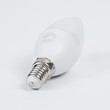 GloboStar® 60010 Λάμπα LED E14 C37 Κεράκι 8W 776lm 260° AC 220-240V IP20 Φ3.7 x Υ10cm Φυσικό Λευκό 4500K - 3 Years Warranty