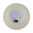 GloboStar® CANDLE 79549 ΣΕΤ 2 x Διακοσμητικά Realistic Κεράκια με LED Εφέ Κινούμενης Φλόγας - Μπαταρίας 2 x CR2032 Θερμό Λευκό 2700K Μπεζ D6 x H5cm