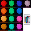GloboStar® MOON 79620 Επιτραπέζιο Φωτιστικό Πορτατίφ LED 6W 360lm 360° DC 5V IP20 RGBW Dimmable Λευκό Πλαστικό με Μπεζ Ξύλο - Μ20 x Π20 x Υ25cm - 2 Xρόνια Εγγύηση