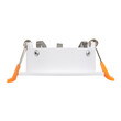 GloboStar® OMICRON 60632 Χωνευτό Στρόγγυλο Σποτ Οροφής για Λάμπα MR16/GU10 - IP20 - Χυτό Αλουμίνιο - Φ8.5 x Υ3cm - Λευκό - 5 Years Warranty