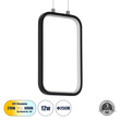 GloboStar® DEROBA 61298 Κρεμαστό Φωτιστικό Οροφής Linear Design LED CCT 12W 1320lm 360° AC 220-240V - Εναλλαγή Φωτισμού μέσω Διακόπτη On/Off All In One Ψυχρό 6000k+Φυσικό 4500k+Θερμό 2700k Μ16 x Π1.6 x Υ25.5cm - Μαύρο - 3 Years Warranty