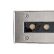 GLOBOSTAR® UNDERGROUND-REMVI 90190 Χωνευτή Μπάρα Φωτισμού Wall Washer LED 9W 990lm 10° DC 24V Αδιάβροχο IP68 Θερμό Λευκό 2700K Dimmable - Ανοξείδωτο Ατσάλι 304 - Μ30 x Π9 x Υ8.5cm / Q28.5 x 7.5cm - 3 Χρόνια Εγγύηση