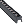 GloboStar® DIGI-BAR 90211 Ψηφιακή Μπάρα Φωτισμού Wall Washer Digital Pixel Facade Tuber Bar LED 12W 840lm 45° DC 24V Αδιάβροχο IP65 Θερμό Λευκό 2700K DMX512 Dimmable - Γκρι Ανθρακί - Μ100 x Π3.5 x Υ3.2cm - 3 Χρόνια Εγγύηση