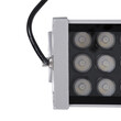 GLOBOSTAR® WASHER-GAIA 90218 Μπάρα Φωτισμού Wall Washer LED 216W 18360lm 10° DC 24V Αδιάβροχο IP67 RGBW DMX512 Dimmable - Ασημί - Μ100 x Π10.2 x Υ9.5cm - 3 Χρόνια Εγγύηση