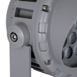 GLOBOSTAR® FLOOD-MENA 90338 Προβολέας Σποτ Wall Washer με Αντιθαμβωτική Γρίλια LED 48W 4080lm 30° AC 220-240V Αδιάβροχο IP67 Αρχιτεκτονικό Πορτοκαλί 2200K - Γκρι Ανθρακί - Μ26 x Π20 x Υ28.5cm - 3 Χρόνια Εγγύηση