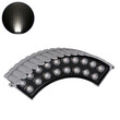 GLOBOSTAR® TREELIGHT-JINA 90691 Κυρτή Μπάρα Φωτισμού Wall Washer για Φυτά - Δέντρα LED 18W 1710lm 10° DC 24V Αδιάβροχο IP67 Φυσικό Λευκό 4500K Dimmable - Γκρι Ανθρακί - Μ29 x Π11 x Υ10.5cm - 3 Χρόνια Εγγύηση
