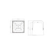 GloboStar® FDB LT215T 98010 Facilities Speaker - Παθητικό Ηχείο Εγκαταστάσεων Επιτοίχιο με Μετασχηματιστή 100V & 8Ω - 400W RMS (1600W Peak) - 1 x 15" Inches LF & 1 x 1.4" Inches HF - Αδιάβροχο IP56 - Λευκό - Μ49.9 x Π52 x Υ50cm