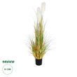 GloboStar® Artificial Garden PAMPAS GRASS 20105 Τεχνητό Διακοσμητικό Φυτό Γρασίδι της Πάμπας Υ150cm