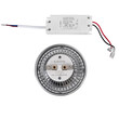 GloboStar® DARKO 60383 Σποτ LED Indirect Anti-Glare AR111 14W 1582lm 40° AC 220-240V IP20 Φ11.1 x Υ6.6cm Θερμό Λευκό 2700K Dimmable - Bridgelux High Lumen COB Gen2 - TÜV Certified Driver - 5 Years Warranty