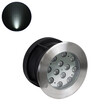 GLOBOSTAR® UNDERWATER-TUNI 90421 Υποβρύχιο Χωνευτό Σποτ για Σιντριβάνια/Πισίνες LED 12W 1200lm 30° DC 24V Αδιάβροχο IP68 Ψυχρό Λευκό 6000K Dimmable - Ανοξείδωτο Ατσάλι 304 - Φ18 x Υ11cm - Q17.5 - 3 Χρόνια Εγγύηση