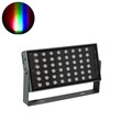 GLOBOSTAR® FLOOD-ZANA 90559 Προβολέας Σποτ Wall Washer LED 100W 8500lm 30° DC 24V Αδιάβροχο IP65 RGBW DMX512 Dimmable - Γκρι Ανθρακί - Μ45.5 x Π28 x Υ10cm - 3 Χρόνια Εγγύηση