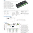 GloboStar® 70673 D24A SKYDANCE DC DMX & RDM Dimmer High Speed Controller / Decoder / Master 24 Καναλιών DC 12-24V 24 x 3A 72W - Max 72.5A 1740W - IP20 DMX512 Μ16.7 x Π5 x Υ2.4cm - 5 Years Warranty