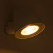GloboStar® GARDENIA 60797 Φωτιστικό Τοίχου - Απλίκα Αρχιτεκτονικού Φωτισμού Εσωτερικού/Εξωτερικού Χώρου Up or Down LED 7W 700lm 60° AC220-240V Αδιάβροχο IP65 - Σώμα Αλουμινίου & Tempered Glass - Μ9.5 x Π13 x Υ7.7cm - Θερμό Λευκό 2700K - Λευκό - Bridgelux Chip - 5 Years Warranty