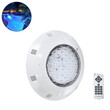 GLOBOSTAR® POOLETI 61542 Υποβρύχιο Φωτιστικό για Σιντριβάνια/Πισίνες LED 25W 1750lm 120° AC 12V Αδιάβροχο IP68 RGB Dimmable  - Ασύρματο Χειριστήριο RF 2.4Ghz Εμβέλειας 60 Μέτρων - 2m VDE Rubber Καλώδιο - Φ30 x Υ6.5cm - 3 Χρόνια Εγγύηση