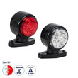 GloboStar® 79923 Ζευγάρι Πλευρικά Φώτα Όγκου Κέρατο Φορτηγών LED 6W DC 10-30V Λευκό - Κόκκινο - Αδιάβροχα IP66 - Μ8 x Π5 x Υ8cm - 1 Χρόνο Εγγύηση