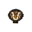 GloboStar® 85439 Vehicle & JEEP Work Lights - Φώτα Εργασίας για Οχήματα και JEEP με V Light DRL & Φλας LED High Power 45W DC 9-36V Αδιάβροχo IP67 Πορτοκαλί & Ψυχρό Λευκό 6000K M17 x Π8 x Υ21cm