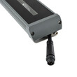 GLOBOSTAR® WINDOW-RAFI 90729 Αρχιτεκτονικό Φωτιστικό Ανάδειξης Παραθύρων Window Light LED 18W 1530lm 8x180° DC 24V Αδιάβροχο IP67 RGBW DMX512 Dimmable - Γκρι Ανθρακί - Μ30.5 x Π6.7 x Υ4.5cm - 3 Χρόνια Εγγύηση