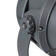 GLOBOSTAR® FLOOD-DIMO 90745 Προβολέας Σποτ Wall Washer με Αντιθαμβωτική Γρίλια LED 54W 4590lm 10° DC 24V Αδιάβροχο IP67 RGBW DMX512 Dimmable - Γκρι Ανθρακί - Μ26 x Π28 x Υ35cm - 3 Χρόνια Εγγύηση