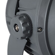 GLOBOSTAR® FLOOD-DIMO 90747 Προβολέας Σποτ Wall Washer με Αντιθαμβωτική Γρίλια LED 100W 9500lm 10° AC 220-240V Αδιάβροχο IP67 Φυσικό Λευκό 4500K - Γκρι Ανθρακί - Μ34 x Π36 x Υ44cm - 3 Χρόνια Εγγύηση