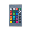 GloboStar® 76066 Σποτ LED E27 MR16 3W 200lm 90° AC 220-240V IP20 Φ5 x Υ8.5cm - Εναλλαγή Φωτισμού μέσω Τηλεχειριστηρίου RGB - Dimmable - 2 Χρόνια Εγγύηση