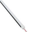 GloboStar® CON-NEONIO 90767-3M Προφίλ Αλουμινίου 3 Μέτρων - Βάση Στήριξης για την NEONIO Digital Neon Flex LED 14.4W/m 12VDC με Π1.4 x Υ1.4cm - Μαύρο - Μ300 x Π1.6 x Υ1.1cm
