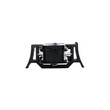 GloboStar® 2L-EUROTRACK 60849 Αντάπτορας Ι(Γιώτα) - Μονοφασικός 2 Καλωδίων για όλες τις Ράγες EUROTRACK AC 220-240V Μ8 x Π4 x Υ2cm- EUROTRACK® System 1L+1N - Θερμοπλαστικό - Μαύρο - 5 Χρόνια Εγγύηση