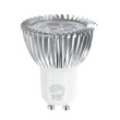 GloboStar® 76030 Σποτ LED GU10 MR16 3W 300lm 45° AC 220-240V IP20 Φ5 x Υ5.5cm Ψυχρό Λευκό 6000K - 3 Χρόνια Εγγύηση