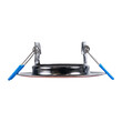 GloboStar® DELTA 77812 Χωνευτό Στρόγγυλο Σποτ Οροφής για Λάμπα MR16 με Βάση GU5.3 ή GU10 - IP20 - Μεταλλικό - Φ83 x Υ31mm - Χάλκινο - 5 Χρόνια Εγγύηση
