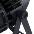 GLOBOSTAR® FLOOD-KARA 90820 Προβολέας Σποτ Wall Washer με Αντιθαμβωτική Γρίλια LED 54W 5940lm 5° DC 24V Αδιάβροχο IP67 RGBW DMX512 Dimmable - Γκρι Ανθρακί - Μ28 x Π32 x H27cm - 3 Χρόνια Εγγύηση