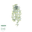 GloboStar® Artificial Garden HANGING DATURA 20864 Τεχνητό Κρεμαστό Διακοσμητικό Φυτό Δατούρα  Φ24 x Y80cm