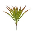 GloboStar® CORDYLINE 78229 Τεχνητό Φυτό Κορδιλύνη - Μπουκέτο Διακοσμητικών Φυτών - Κλαδιών με Φύλλωμα Πράσινο - Κόκκινο Υ34cm