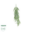 GloboStar® Artificial Garden HANGING FERN 20863 Τεχνητό Διακοσμητικό Κρεμαστό Φυτό Φτέρη Μ28 x Π15 x Υ90cm