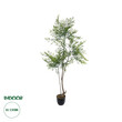 GloboStar® Artificial Garden GREEN NANDINA PLANT 20965 Διακοσμητικό Φυτό Πράσινη Ναντίνα Φ66 x Υ150cm