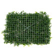 GloboStar® 78407 Artificial - Συνθετικό Τεχνητό Διακοσμητικό Πάνελ Φυλλωσιάς - Κάθετος Κήπος Ίληξ - Νάνος Φτέρη - Κοράλι - Κουφέα Πράσινο Μ60 x Υ40 x Π10cm