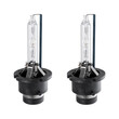 GloboStar® D4S/D4R 84028 Λάμπες Αυτοκινήτου HID Xenon Super Vision High Brightness +60% E1 ECER37 360° DC 12-24V IP20 Φ3.5 x  Υ7.5cm 4300K- Σετ 2 Τεμαχίων