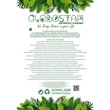 GloboStar® Artificial Garden ZEBRINA PLANT 20960 Διακοσμητικό Φυτό Ζεμπρίνα Φ45 x Υ22cm