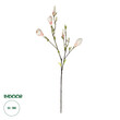 GloboStar® Artificial Garden CHAMPAGNE MAGNOLIA BRANCH 21423 Τεχνητό Διακοσμητικό Κλαδί Σαμπανί Μαγνόλια Y100cm