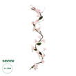 GloboStar® Artificial Garden MANGOLIA FLOWER VINE 21469 Τεχνητό Διακοσμητικό Κλαδί Μανόλιας  Y180cm
