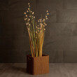 GloboStar® Artificial Garden SIENA 21497 Διακοσμητικό Πλεκτό Καλάθι - Κασπώ Γλάστρα - Flower Pot Μπεζ Μ32 x Π28 x Υ30cm